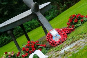Herdenking Lancaster-monument Brunssum Foto Gemeente Brunssum 4/10/2018
