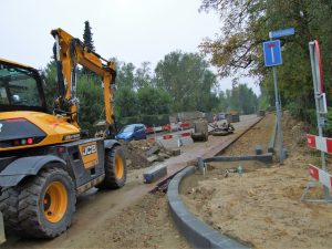 Uitvoering aanleg Leisure Lane Parkstad gestart op Heideveldweg Heksenberg (1) Foto Callie S