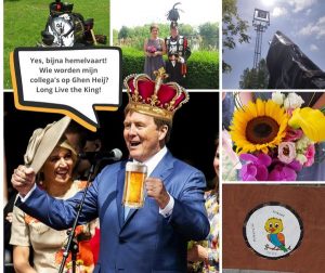 Koningsvogelschieten op Hemelvaartdag in Heerlerheide 9 mei