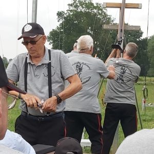 Foto 1-Schutters Heerlerheide in de aanslag