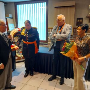 FOTO 1-Nieuwe beschermheer Karel Pelzer